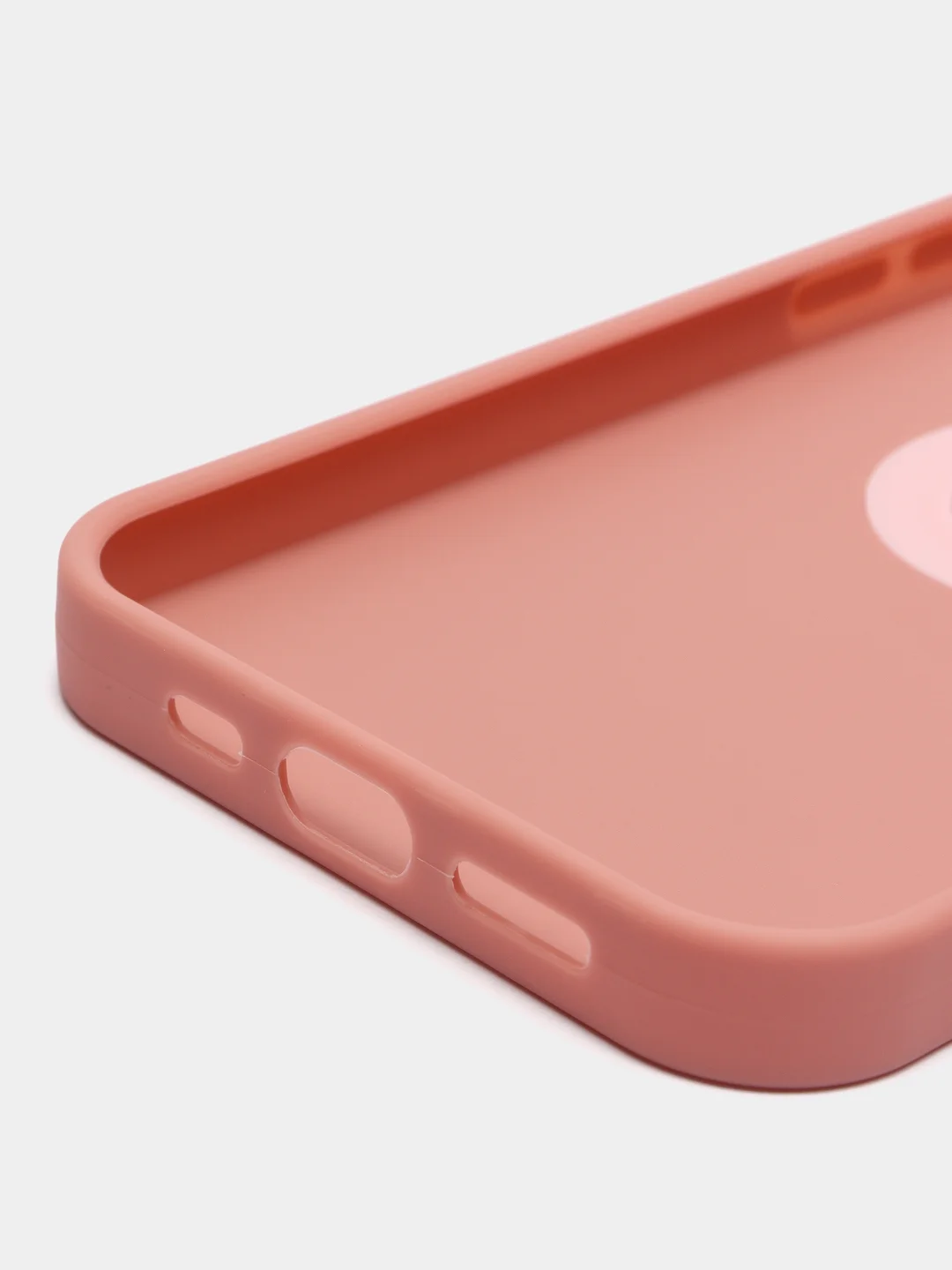 Розовый чехол iPhone 11 12 13 Pro Max силиконовый айфон про макс
