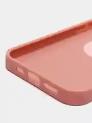 Розовый чехол iPhone 11 12 13 Pro Max силиконовый айфон про макс
