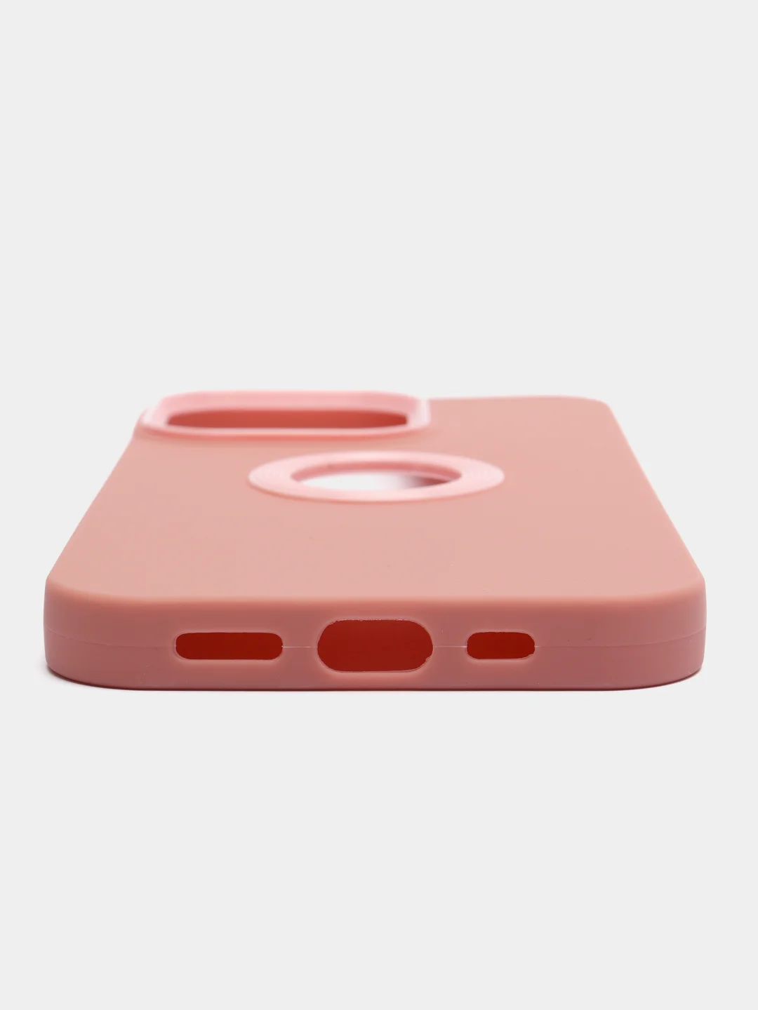 Розовый чехол iPhone 11 12 13 Pro Max силиконовый айфон про макс