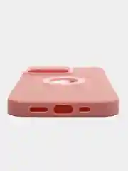 Розовый чехол iPhone 11 12 13 Pro Max силиконовый айфон про макс
