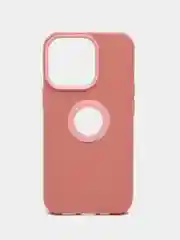 Розовый чехол iPhone 11 12 13 Pro Max силиконовый айфон про макс