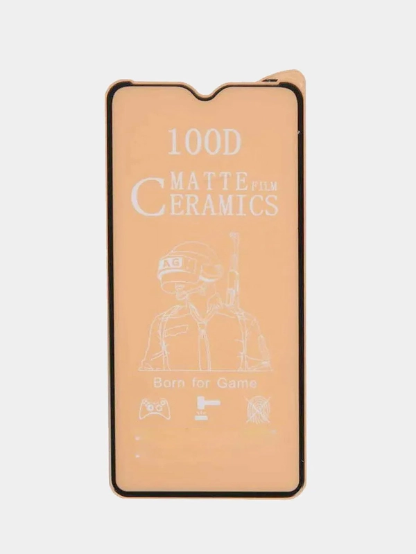 Защитное стекло на Xiaomi Redmi Note 8 Pro / Poco M3 / Redmi 9T, керамическое, матовое
