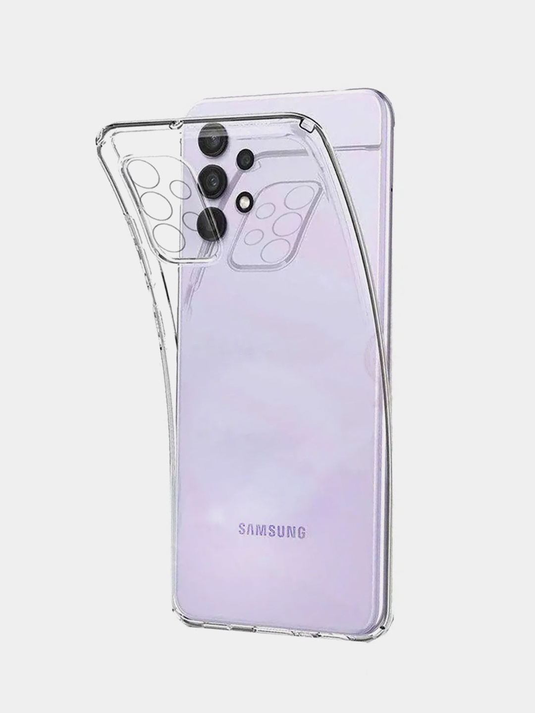 Чехол прозрачный Samsung A23 A33 A53 A73 A03S A03 Core A02S A12 A22 A22S  A32 A20S M12 M51 купить по цене 119 ₽ в интернет-магазине KazanExpress