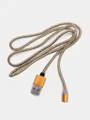 Золотой кабель магнитный для зарядки телефона Apple Lightning, Type-C, Micro-USB