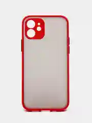 Красный противоударный чехол для iPhone 11, 12, 13, Pro, ProMax, Mini, с защитой камеры