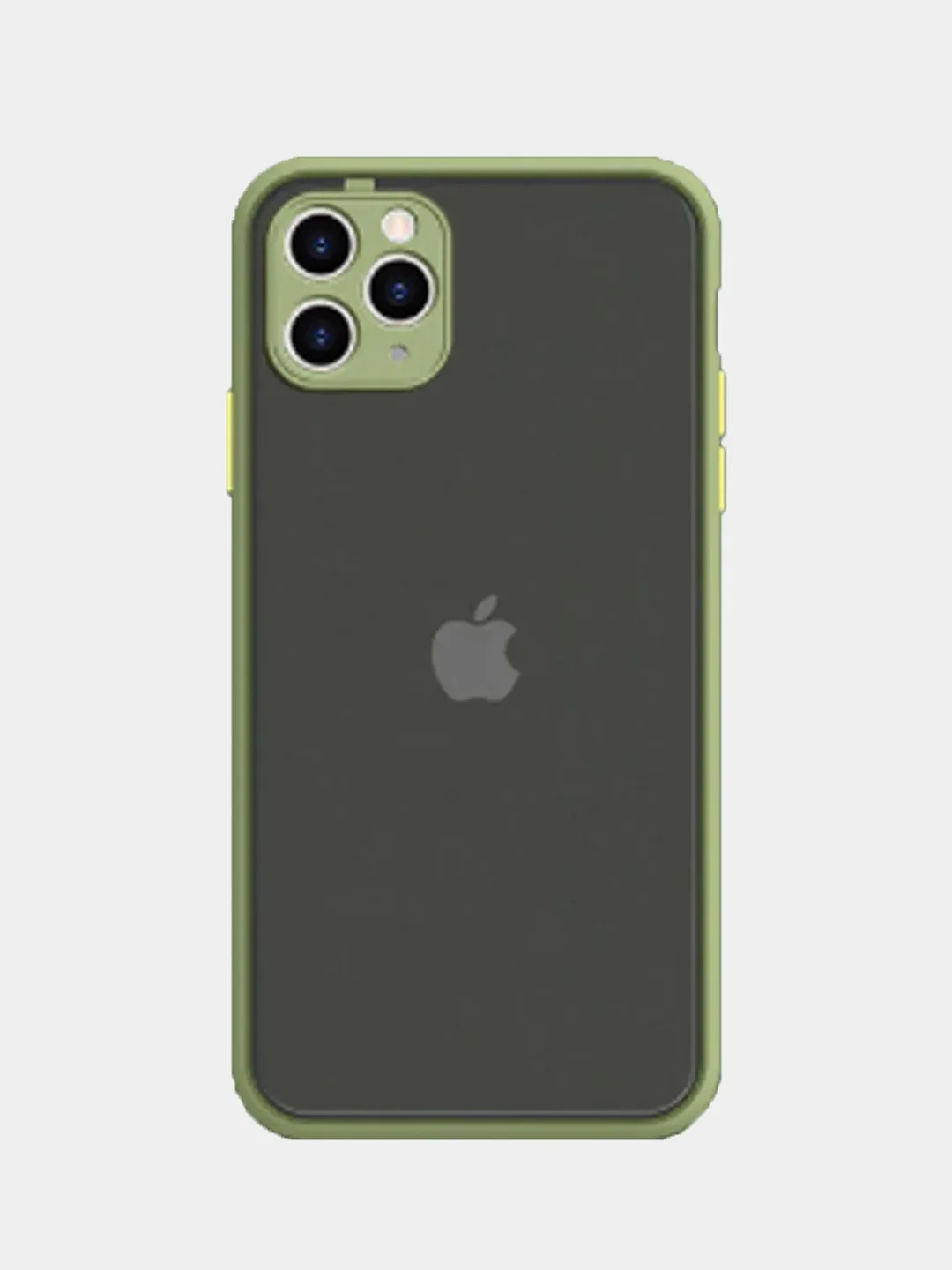 Мятный противоударный чехол для iPhone 11, 12, 13, Pro, ProMax, Mini, с защитой камеры