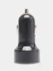 Черный автомобильное зарядное устройство, быстрая зарядка, USB, Type-C