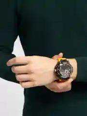 Оранжевый мужские наручные часы