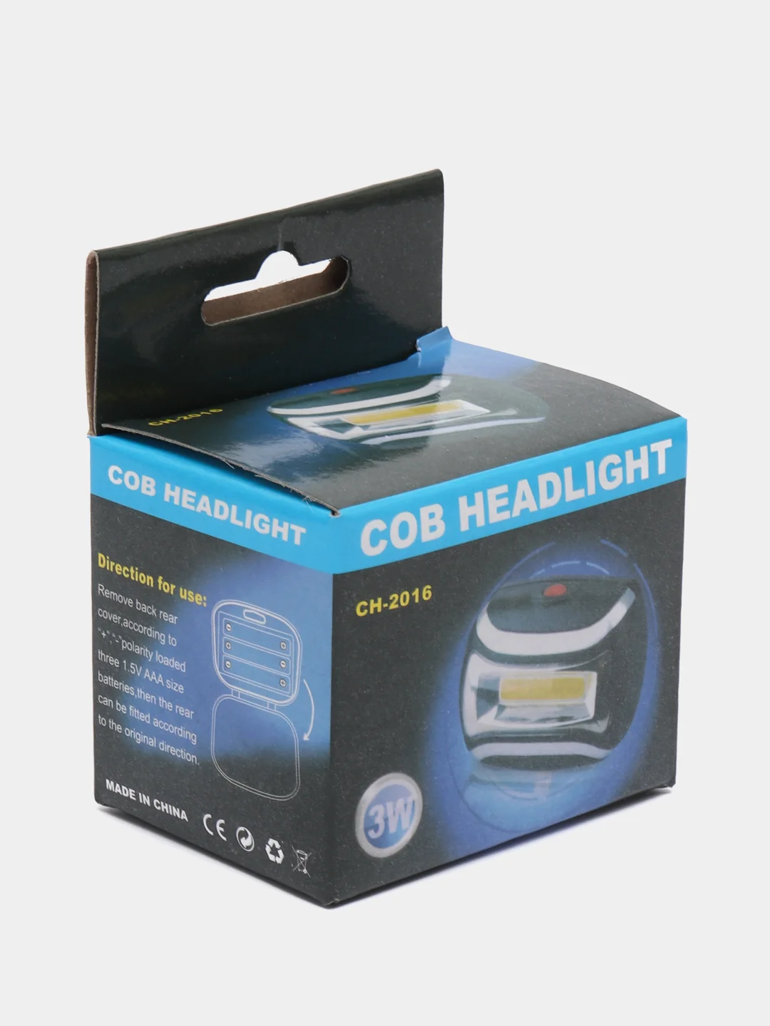 Фонарь налобный, LED