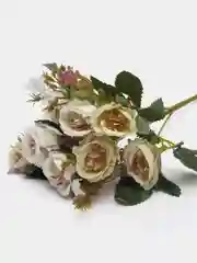 Молочный искусственные цветы, букет
