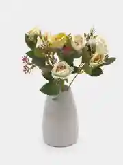 Молочный искусственные цветы, букет