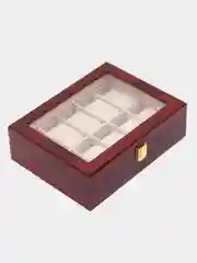 Угольный шкатулка для часов и украшений