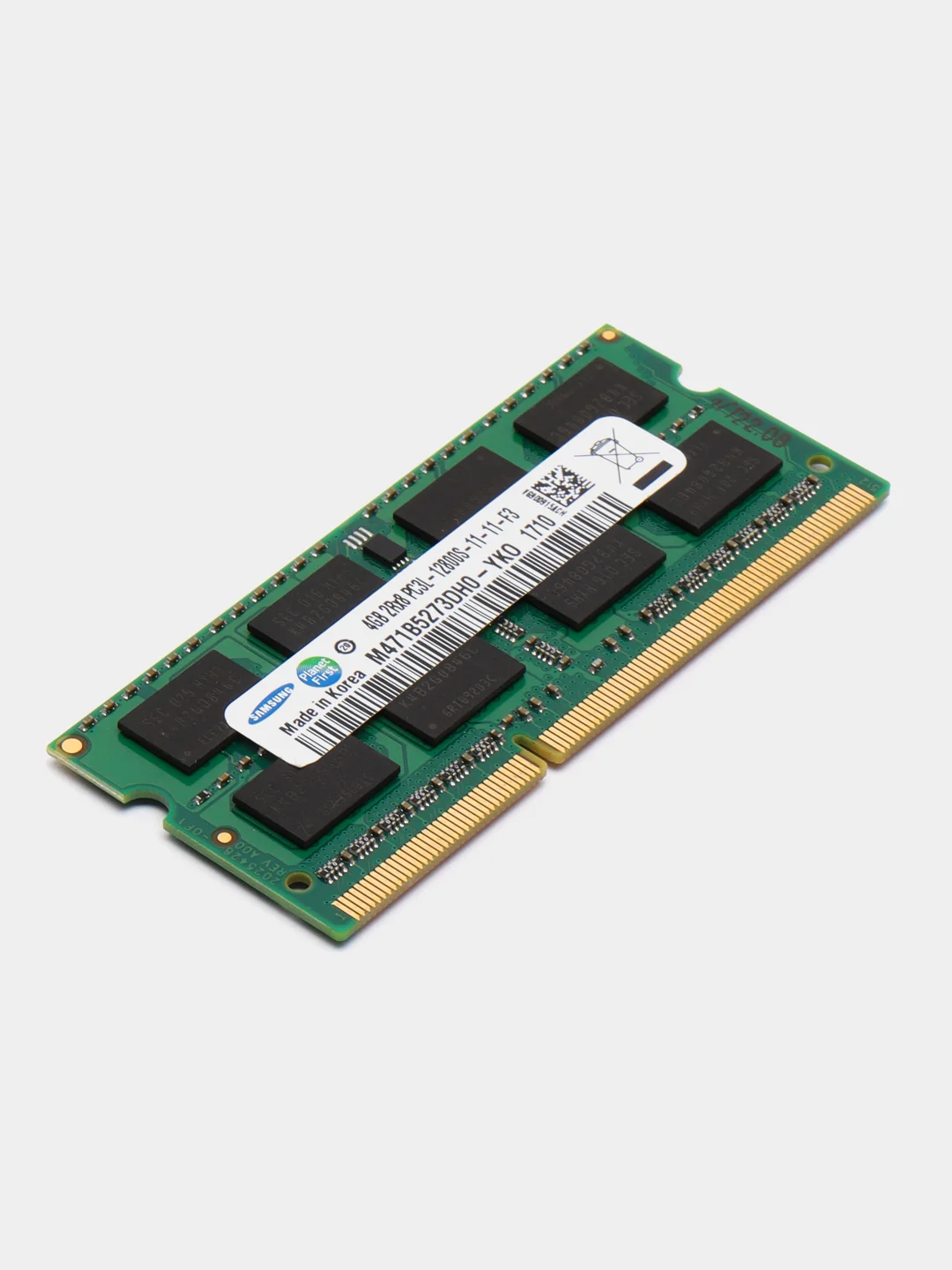 Оперативная память Samsung DDR3L 4 ГБ 1600 MHz SO-DIMM PC3L-12800U 1x4 ГБ для ноутбука