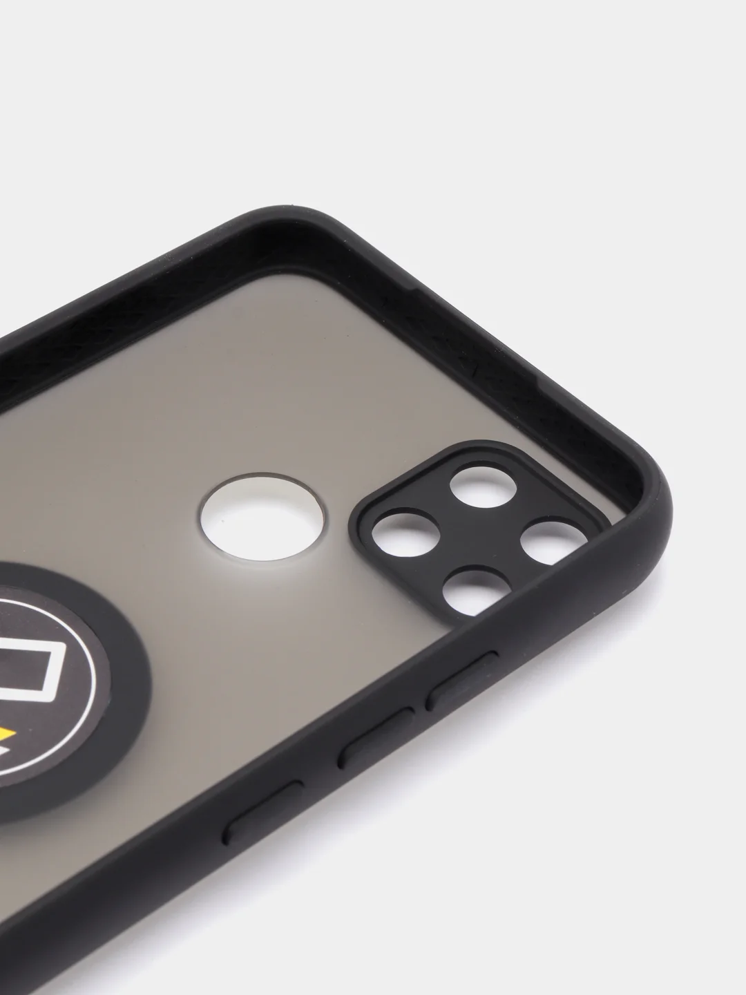 Чехол для Realme C21Y, C25Y ( Реалми С21У , С25У ) с магнитом и кольцом противоударный