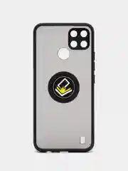 Чехол для Realme C21Y, C25Y ( Реалми С21У , С25У ) с магнитом и кольцом противоударный