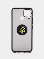 Чехол противоударный Realme C12, C15, C25, C25s с магнитом и кольцом