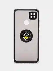 Чехол Xiaomi Redmi 9C, Redmi 10A, Poco C3 с магнитом и кольцом, противоударный