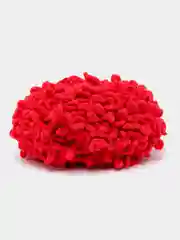 Красный пряжа Alize Puffy Fine, петельки маленькие, 100 г, 14 м