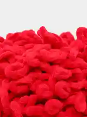 Красный пряжа Alize Puffy Fine, петельки маленькие, 100 г, 14 м