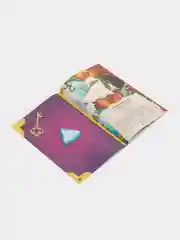 Конфетный квест книга-игра 25 видов, 21х15 см, 22 страницы, 8+, интерактивная книга приключений