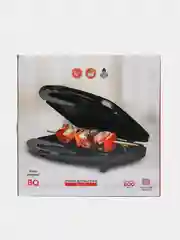 Черный электрогриль BQ ST1004, антипригарное покрытие, 800 Вт