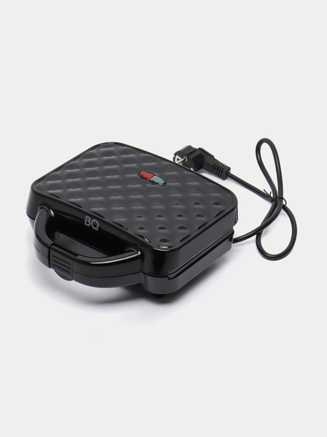 Черный электрогриль BQ ST1008, антипригарное покрытие, 800 Вт