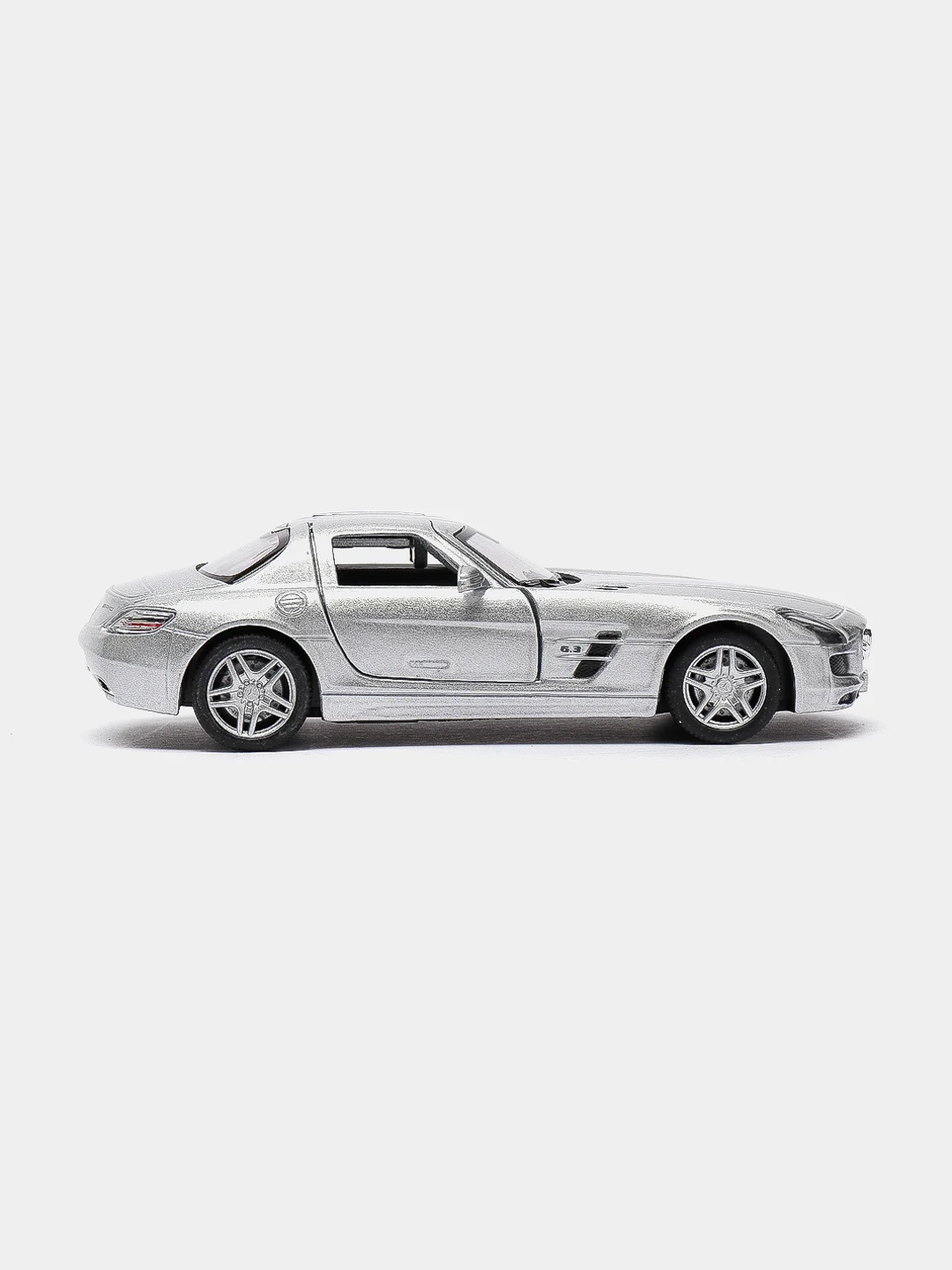 Серебряный машинка металлическая Mercedes-Benz SLS AMG KT5349D 1:36 /Kinsmart/