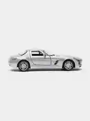 Серебряный машинка металлическая Mercedes-Benz SLS AMG KT5349D 1:36 /Kinsmart/