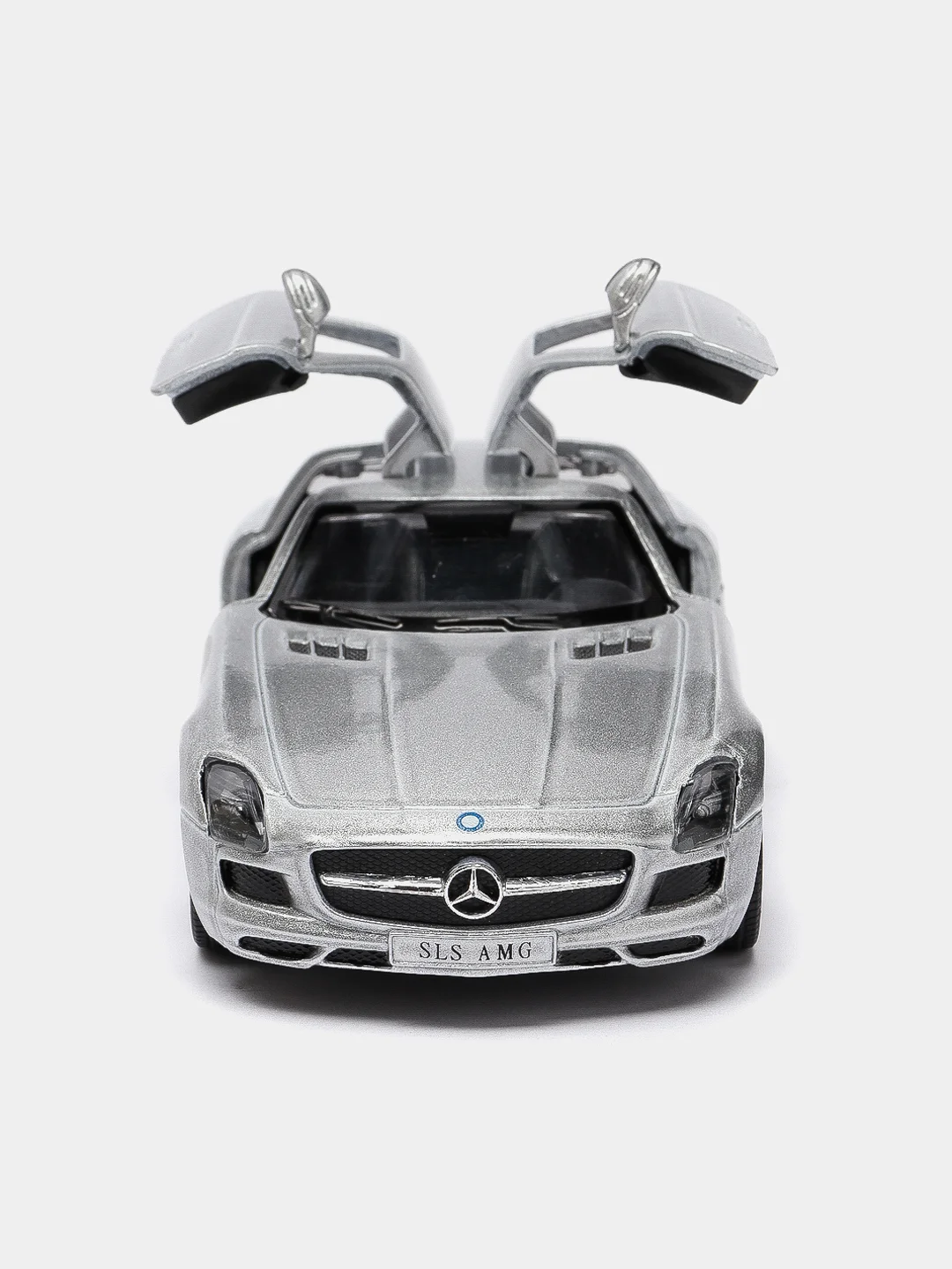 Серебряный машинка металлическая Mercedes-Benz SLS AMG KT5349D 1:36 /Kinsmart/