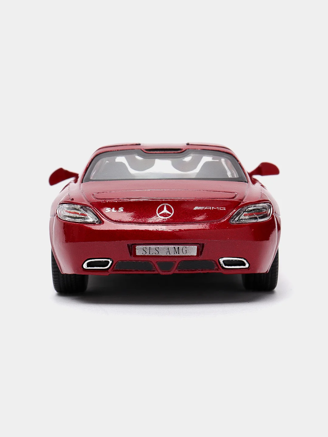Багровый машинка металлическая Mercedes-Benz SLS AMG KT5349D 1:36 /Kinsmart/