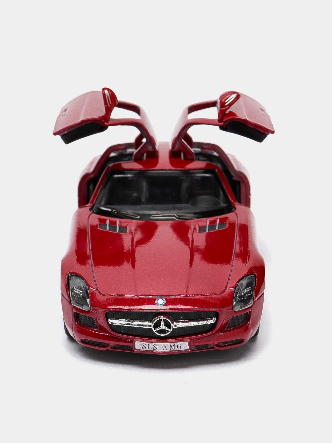 Багровый машинка металлическая Mercedes-Benz SLS AMG KT5349D 1:36 /Kinsmart/