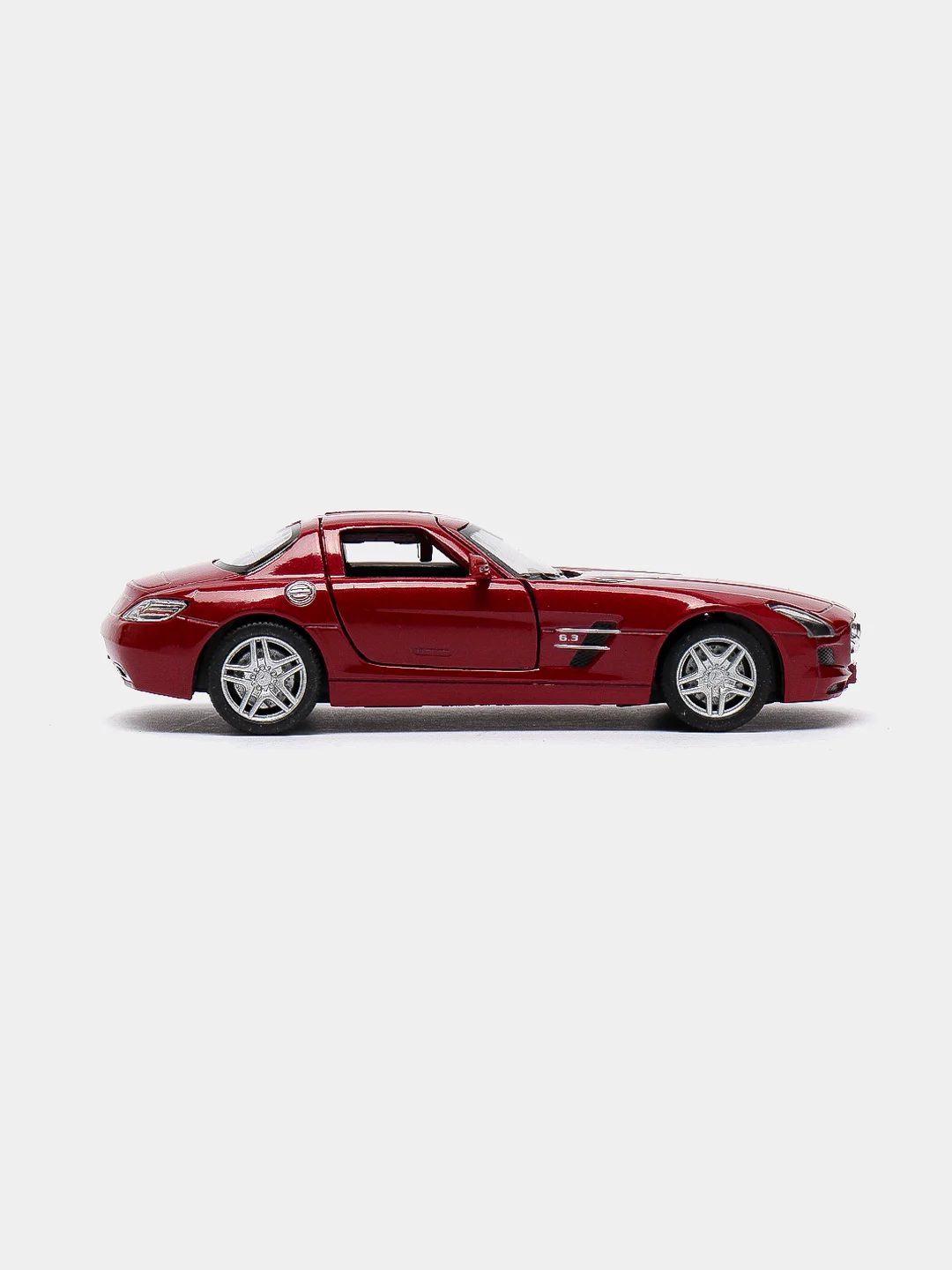 Багровый машинка металлическая Mercedes-Benz SLS AMG KT5349D 1:36 /Kinsmart/