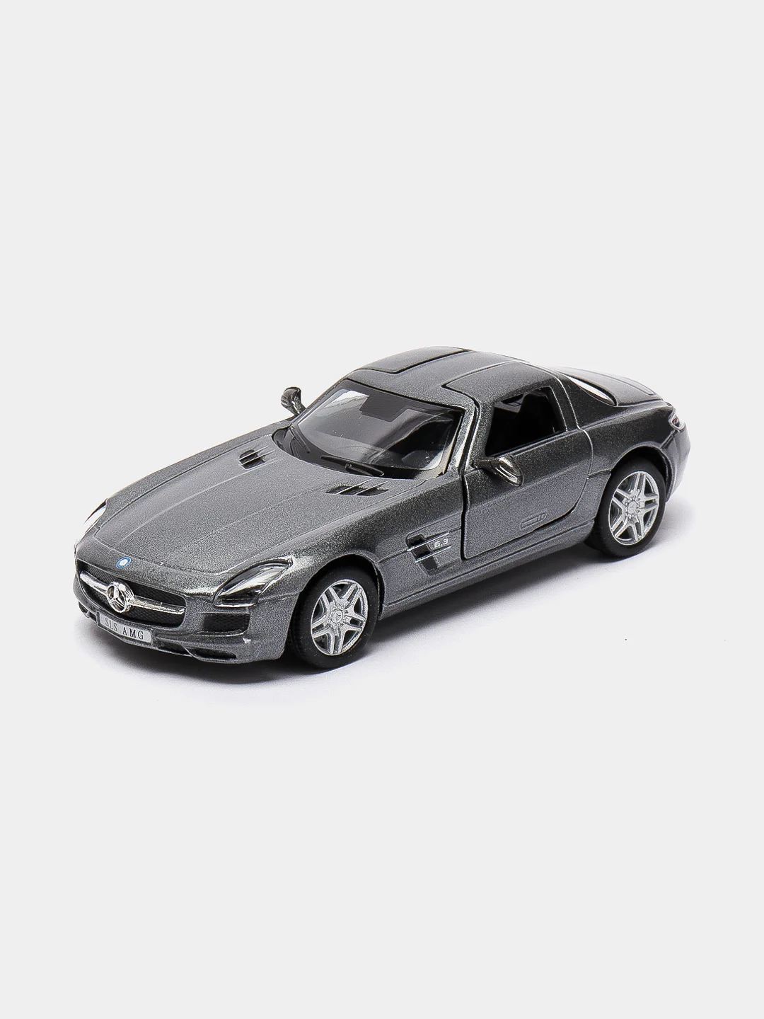 Серый машинка металлическая Mercedes-Benz SLS AMG KT5349D 1:36 /Kinsmart/