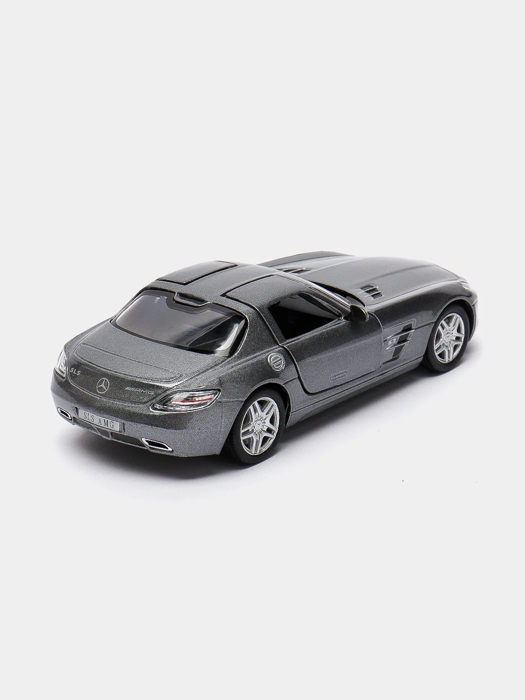 Серый машинка металлическая Mercedes-Benz SLS AMG KT5349D 1:36 /Kinsmart/