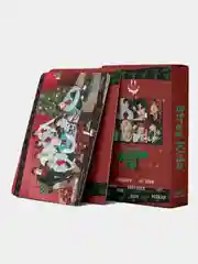 Красный карточки K-POP Stray Kids, 55 штук