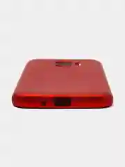 Красный силиконовый чехол накладка на Samsung Galaxy J2 Pro (2018)
