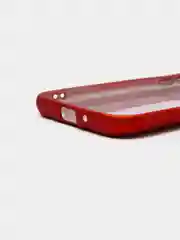 Красный силиконовый чехол накладка на Samsung Galaxy J2 Pro (2018)