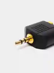 Аудио адаптер переходник Mini Jack 3.5 мм мини джек (M) - 2x RCA тюльпан (F) / 2 шт