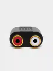 Аудио адаптер переходник Mini Jack 3.5 мм мини джек (M) - 2x RCA тюльпан (F) / 2 шт