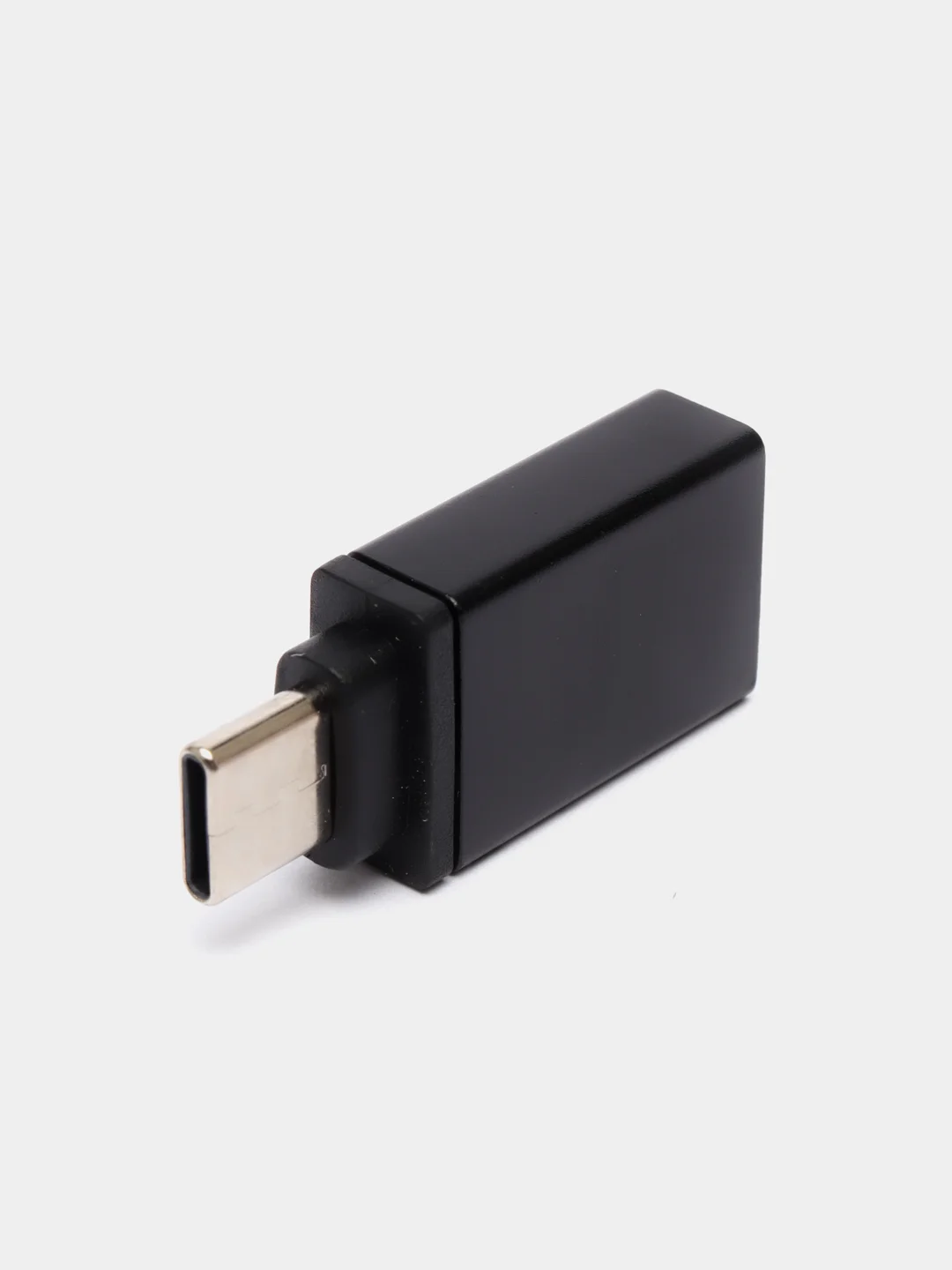 Черный переходник OTG (отг) type-c