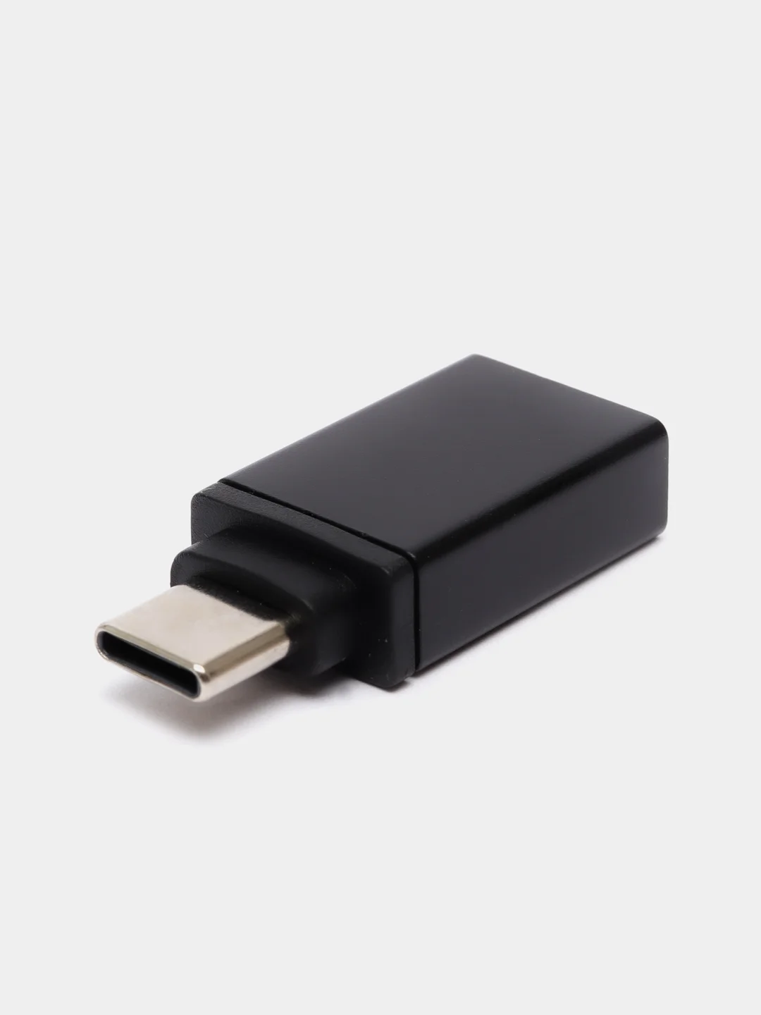 Черный переходник OTG (отг) type-c