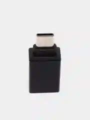 Черный переходник OTG (отг) type-c