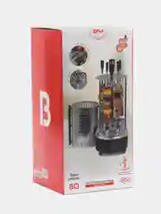 Черный шашлычница электрическая BQ BBQ1000 с 5 шампурами, 1000 Вт