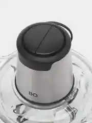 Черный измельчитель механический BQ CH1008, 2-скоростной, 2 л