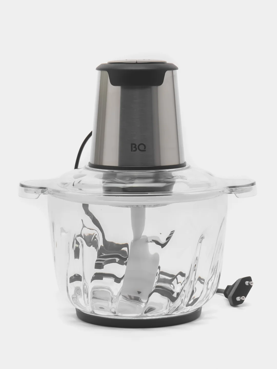 Черный измельчитель механический BQ CH1008, 2-скоростной, 2 л