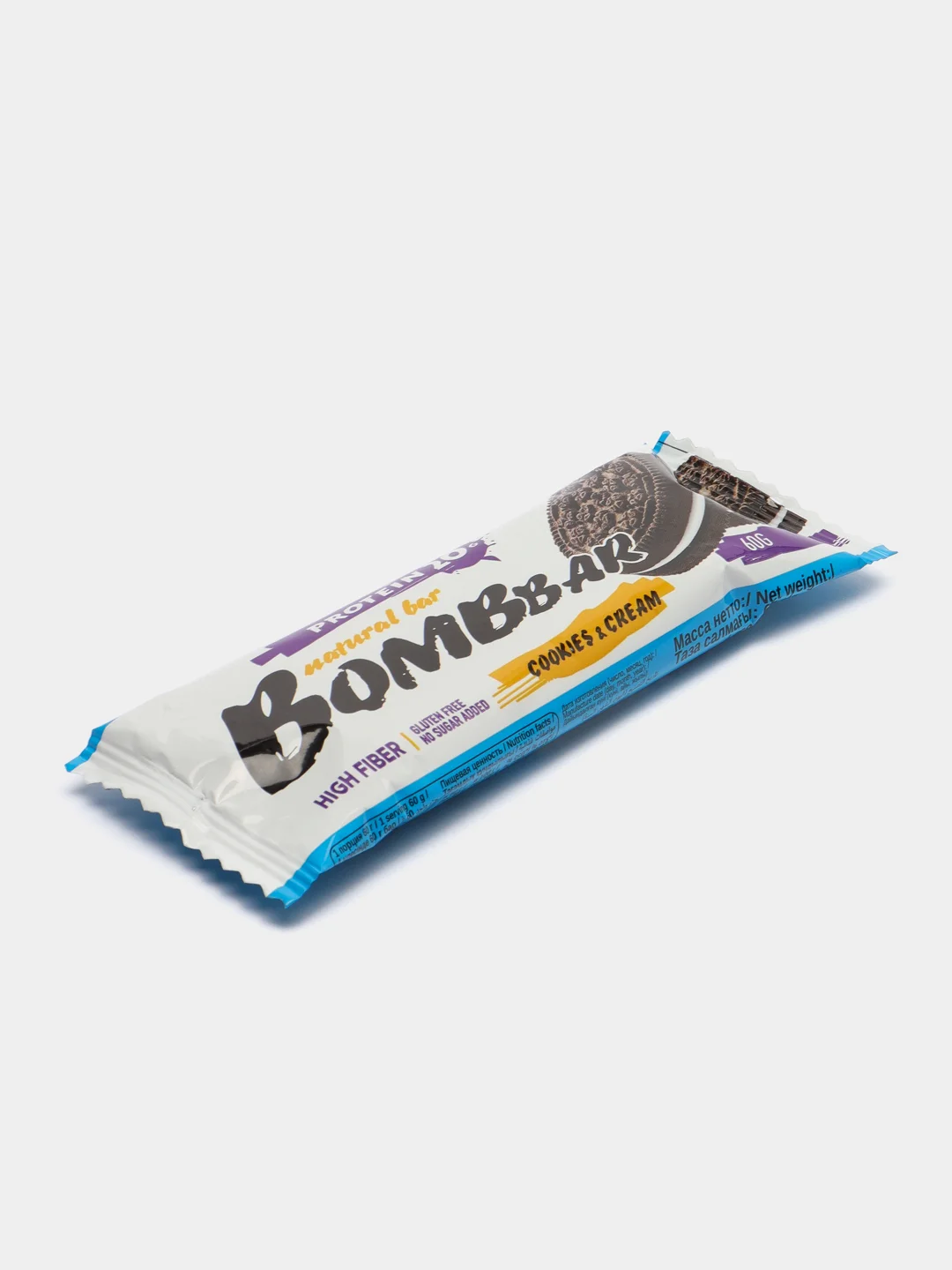 Протеиновый батончик BOMBBAR "Печенье-крем", 60 г