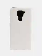Белый чехол-книжка на Xiaomi Mi A3, POCO M3, Note 9, Note 8 Pro, Redmi 8, Note 8, Mi 10T/10T Pro