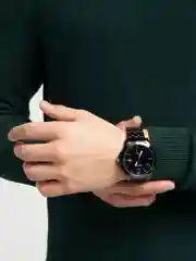 Черный наручные часы, мужские