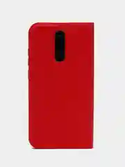 Красный чехол-книжка на Xiaomi Mi A3, POCO M3, Note 9, Note 8 Pro, Redmi 8, Note 8, Mi 10T/10T Pro