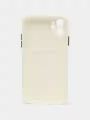 Бежевый меланж чехол с карманом для карт iPhone 7 8 Plus X XS Max XR 11  12  13 Pro 14 айфон про макс